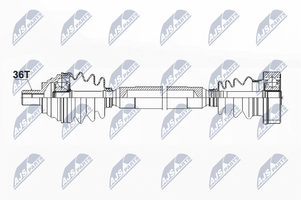 Drive Shaft - NPW-VW-085 NTY