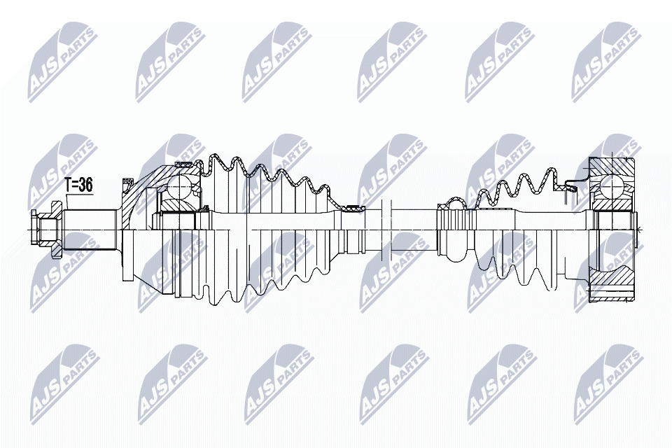 Drive Shaft - NPW-VW-123 NTY