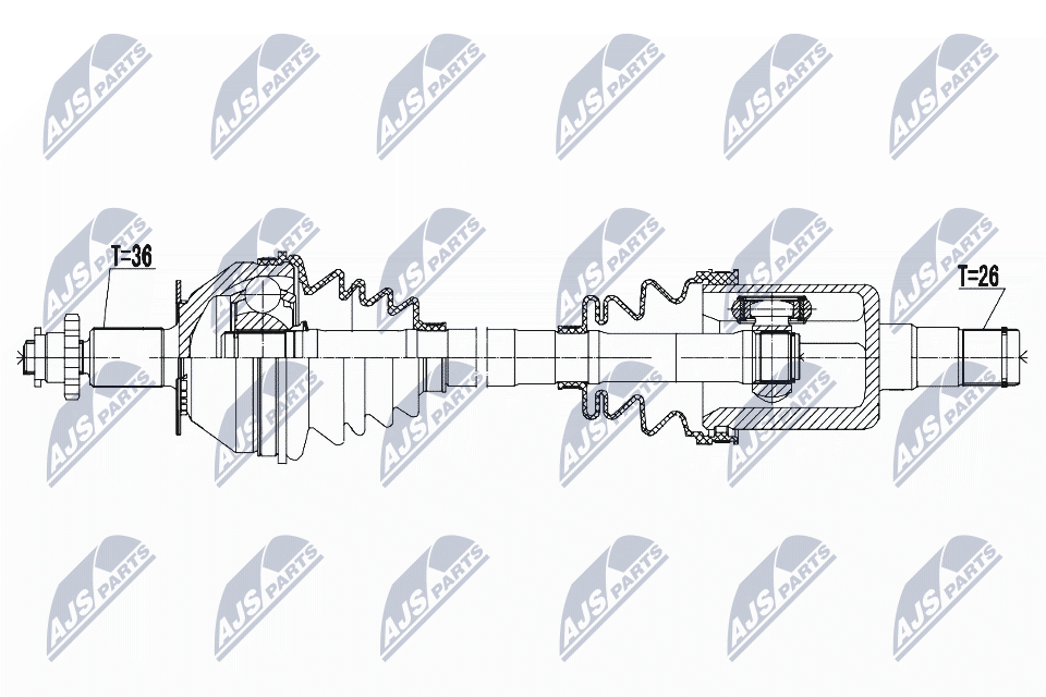 Drive Shaft - NPW-VW-125 NTY