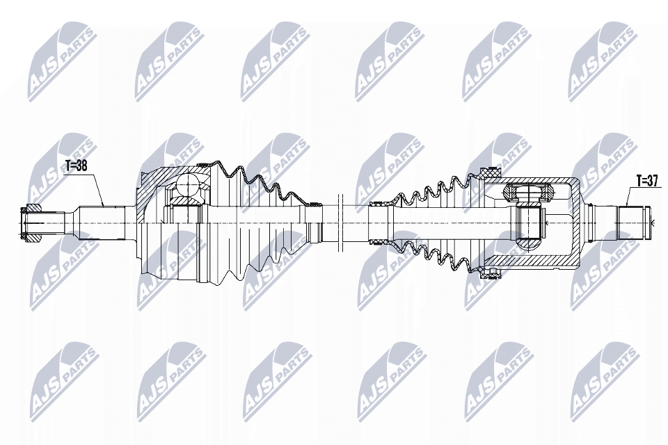 Drive Shaft - NPW-VW-129 NTY