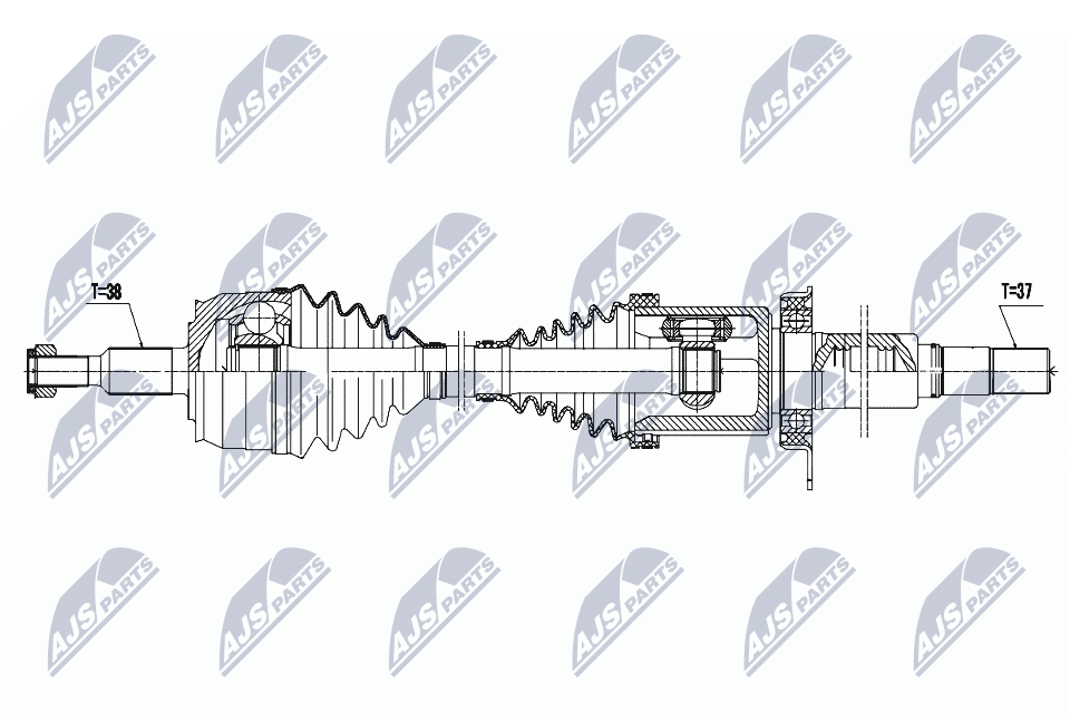 Drive Shaft - NPW-VW-131 NTY