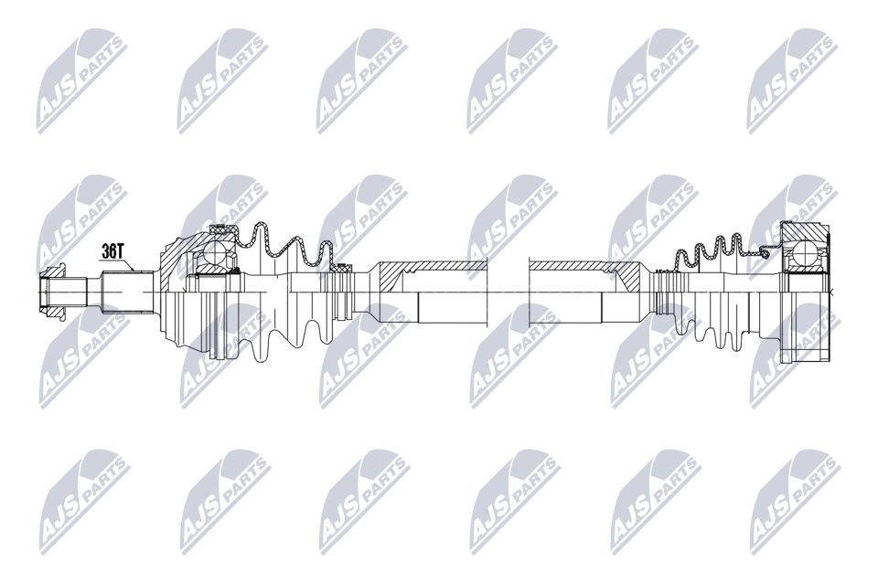 Drive Shaft - NPW-VW-200 NTY