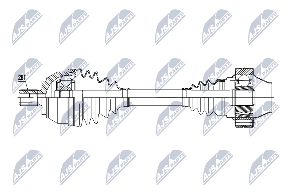 Drive Shaft - NPW-VW-219 NTY