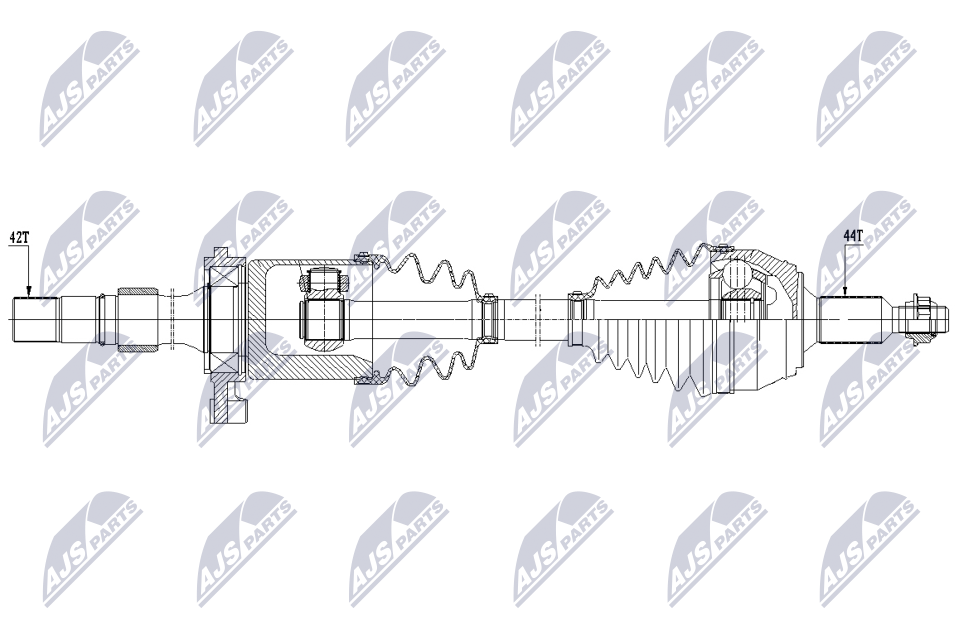 Drive Shaft - NPW-VW-243 NTY