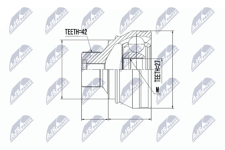 Joint Kit, drive shaft - NPZ-AU-052 NTY