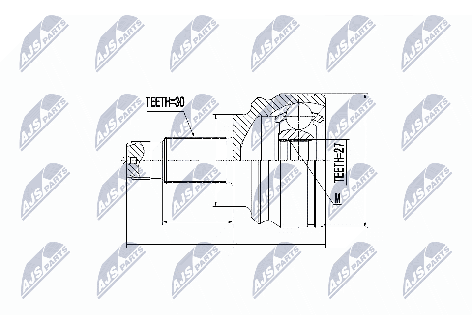 Joint Kit, drive shaft - NPZ-BM-001 NTY