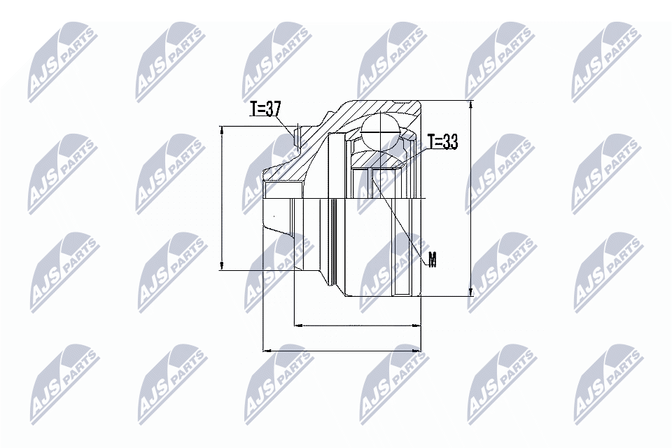 Joint Kit, drive shaft - NPZ-BM-008 NTY