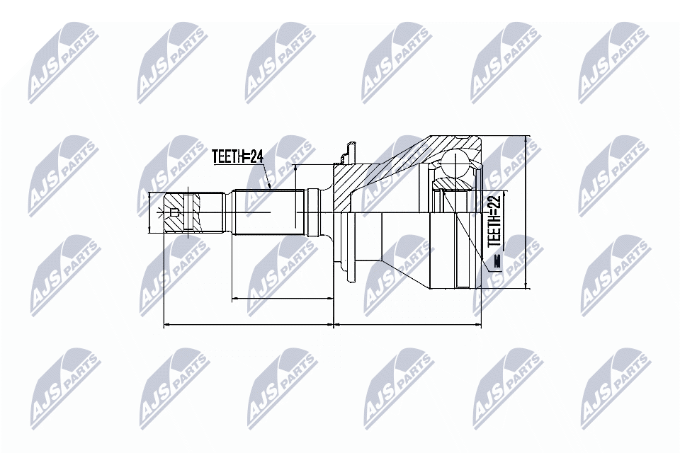 Joint Kit, drive shaft - NPZ-DA-013 NTY