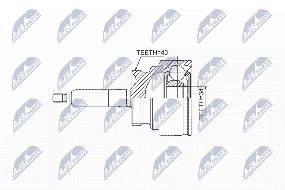Joint Kit, drive shaft - NPZ-DW-031 NTY