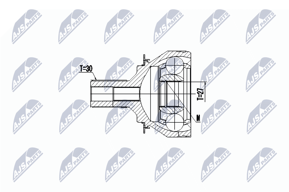 Joint Kit, drive shaft - NPZ-ME-023 NTY