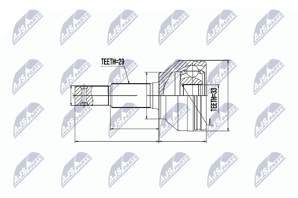 Joint Kit, drive shaft - NPZ-NS-082 NTY