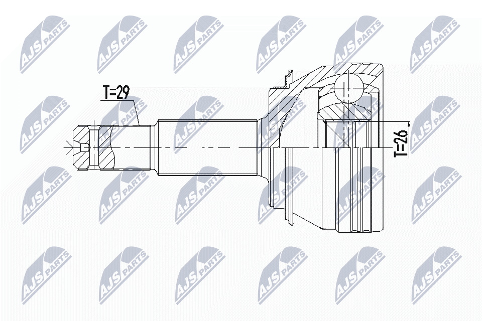 Joint Kit, drive shaft - NPZ-NS-092 NTY