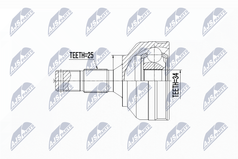 Joint Kit, drive shaft - NPZ-PE-030 NTY