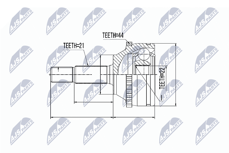 Joint Kit, drive shaft - NPZ-RE-010 NTY
