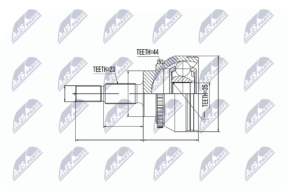Joint Kit, drive shaft - NPZ-RE-031 NTY