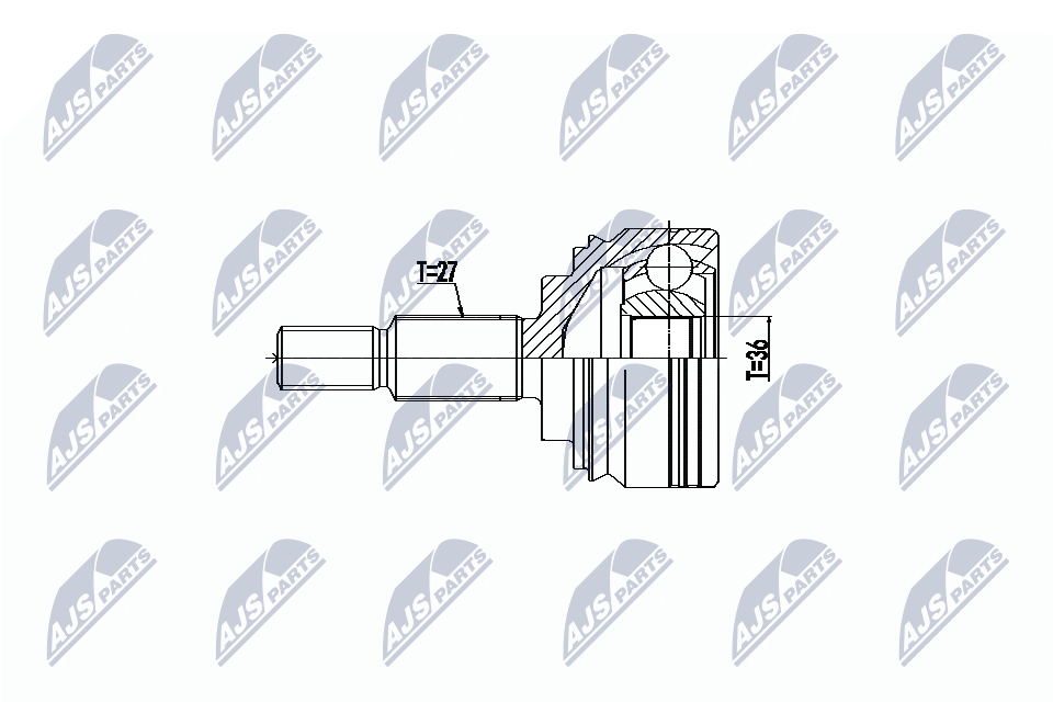 Kit giunti, Semiasse - NPZ-RE-060 NTY