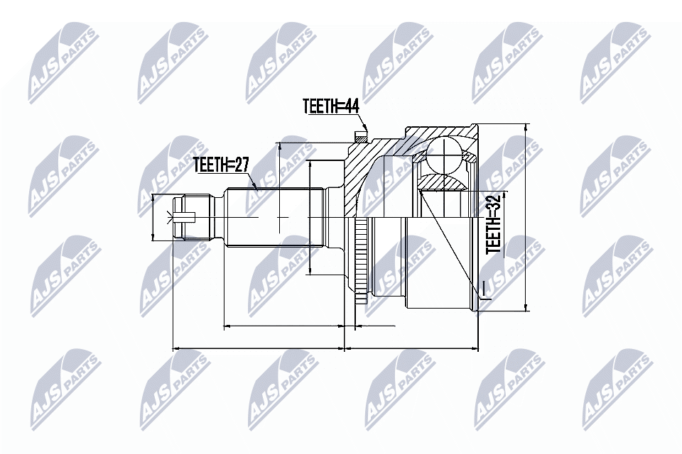 Joint Kit, drive shaft - NPZ-SB-010 NTY