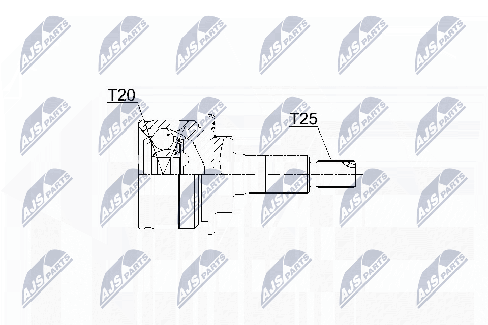 Joint Kit, drive shaft - NPZ-SU-035 NTY