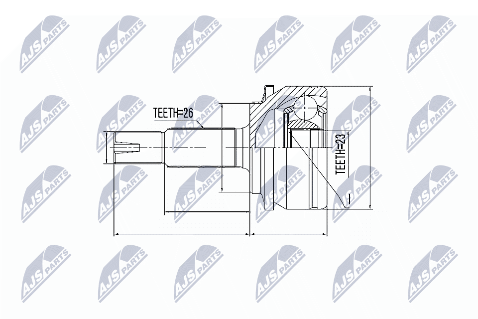 Joint Kit, drive shaft - NPZ-TY-061 NTY