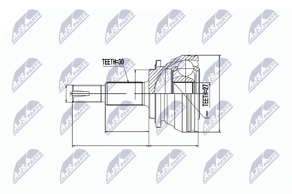 Joint Kit, drive shaft - NPZ-TY-063 NTY