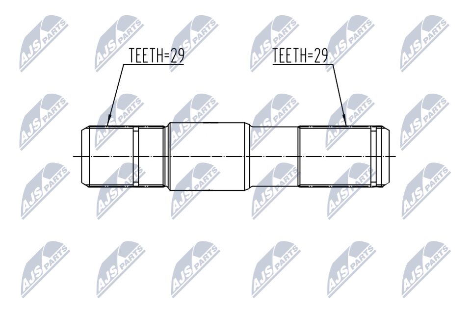 Albero intermedio - NWP-CH-002 NTY