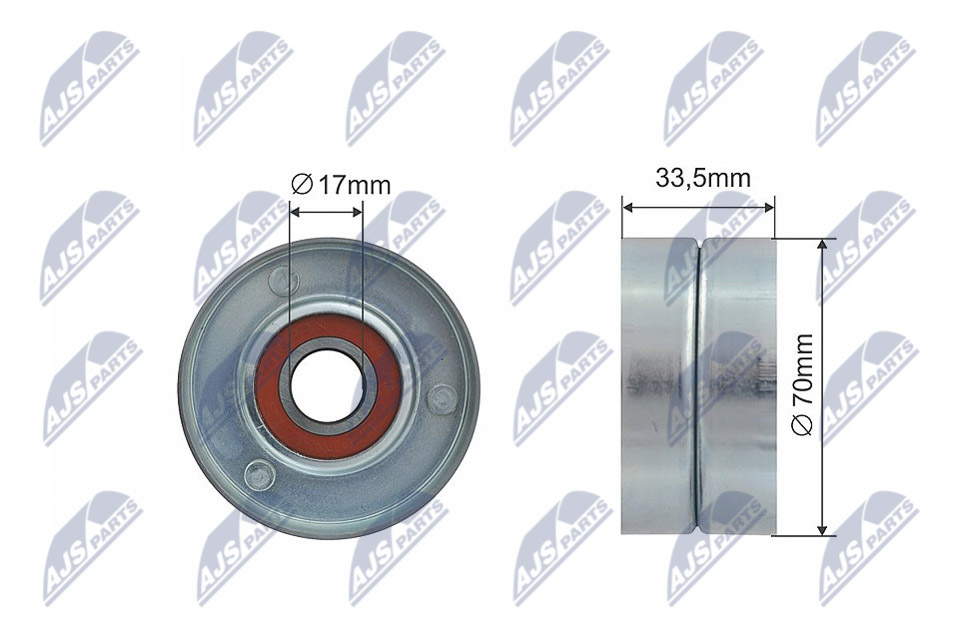 Rullo tenditore, Cinghia Poly-V - RNK-AR-003 NTY