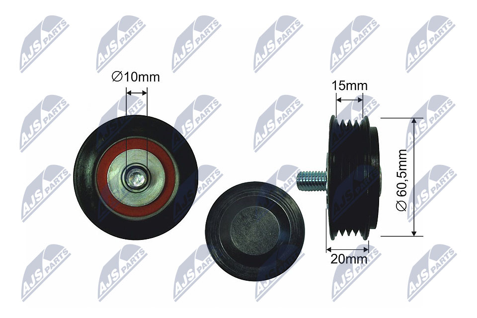 Rullo tenditore, Cinghia Poly-V - RNK-AU-006 NTY