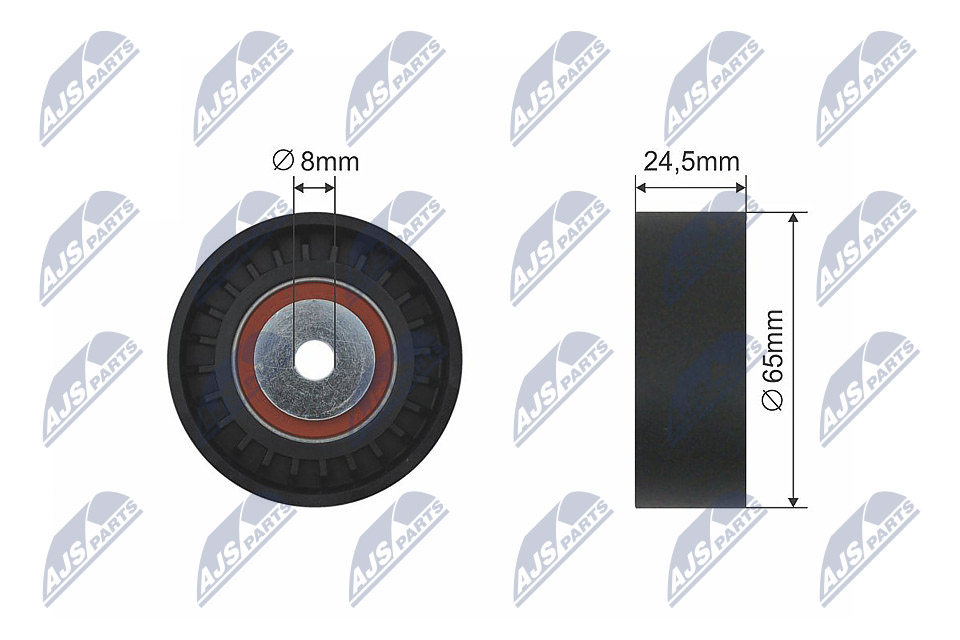 Galoppino/Guidacinghia, Cinghia Poly-V - RNK-AU-014 NTY