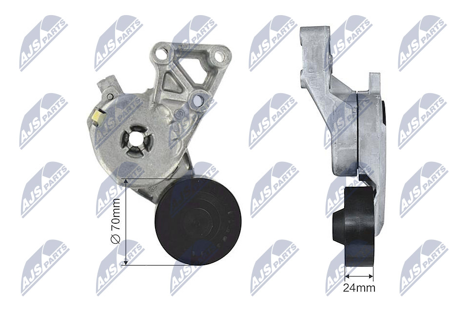 Rullo tenditore, Cinghia Poly-V - RNK-AU-020 NTY