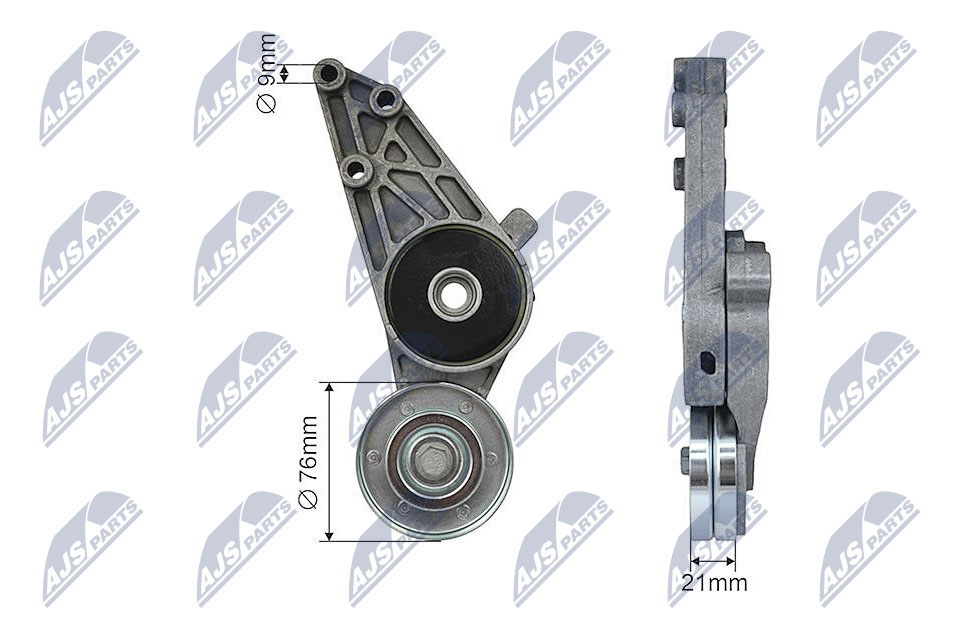 Rullo tenditore, Cinghia Poly-V - RNK-AU-022 NTY
