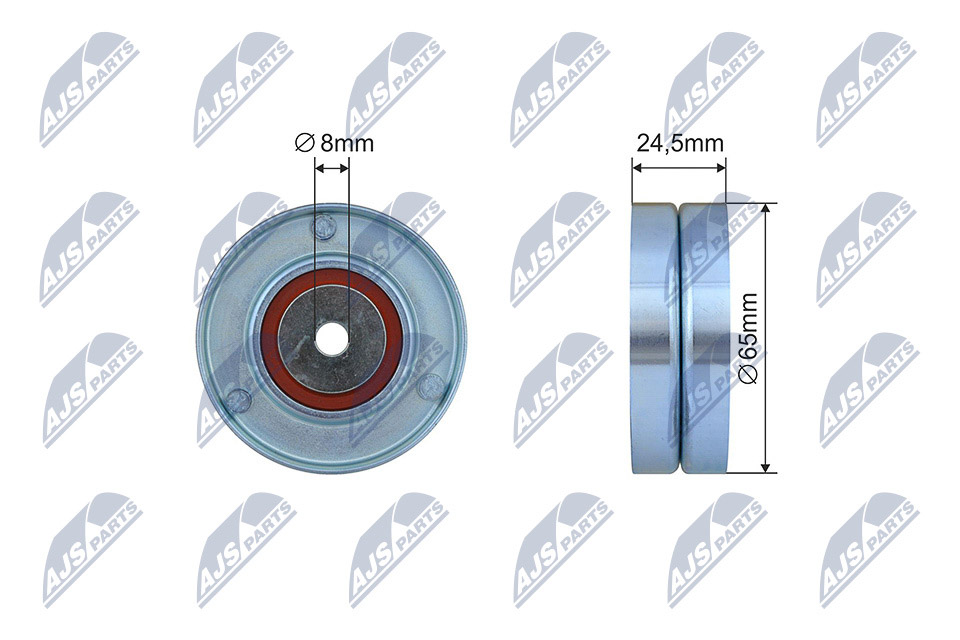 Rullo tenditore, Cinghia Poly-V - RNK-AU-069 NTY