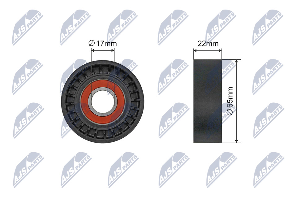 Rullo tenditore, Cinghia Poly-V - RNK-AU-083 NTY