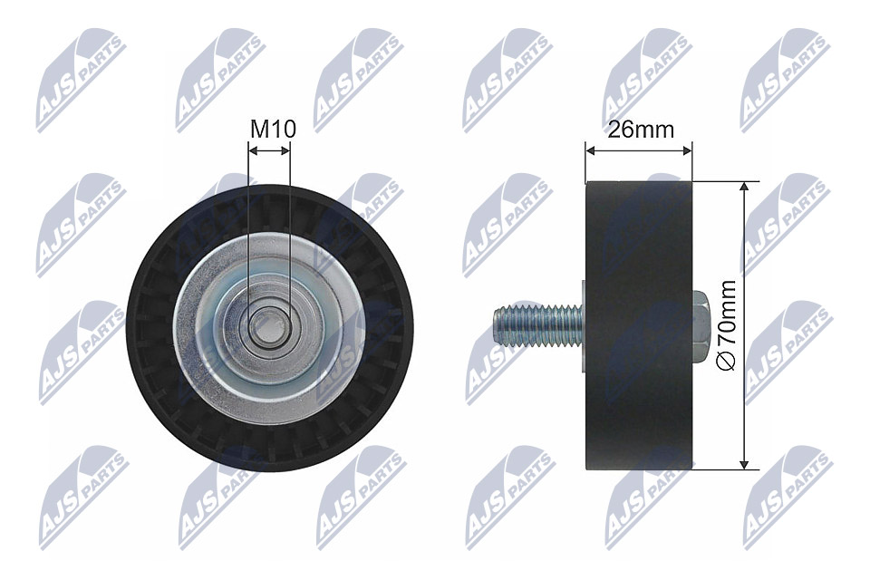 Galoppino/Guidacinghia, Cinghia Poly-V - RNK-BM-005 NTY