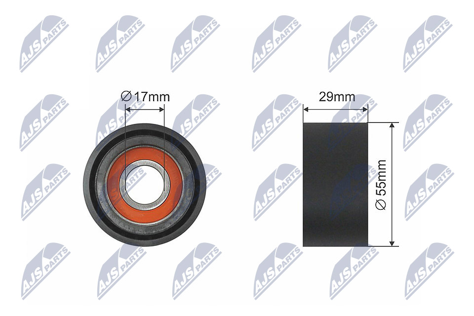 Rullo tenditore, Cinghia Poly-V - RNK-BM-006 NTY