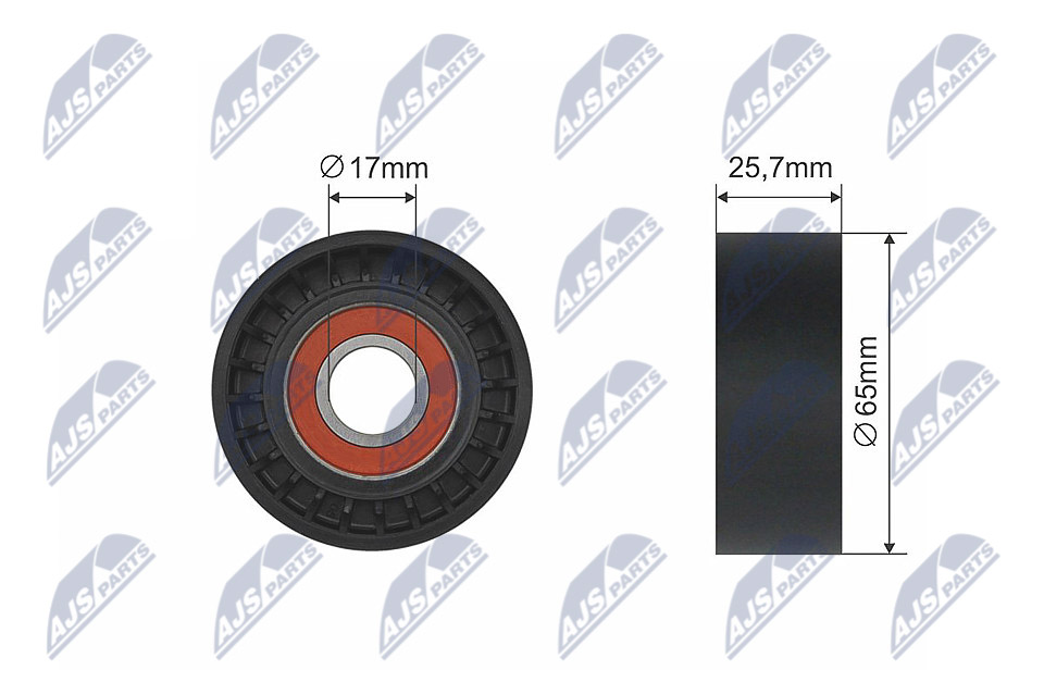 Tensioner Pulley, V-belt - RNK-BM-031 NTY