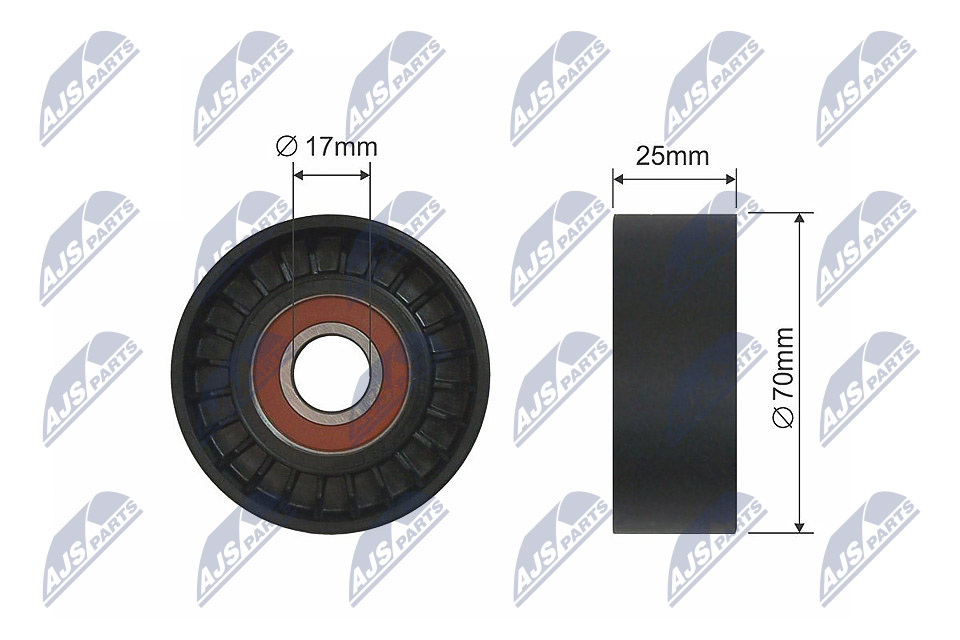 Galoppino/Guidacinghia, Cinghia Poly-V - RNK-CT-016 NTY