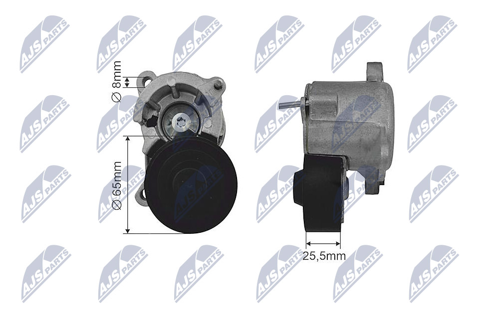 Rullo tenditore, Cinghia Poly-V - RNK-CT-032 NTY