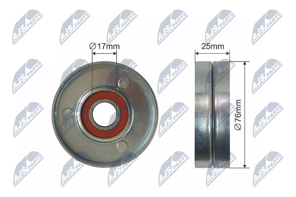 Tensioner Pulley, V-belt - RNK-DW-011 NTY