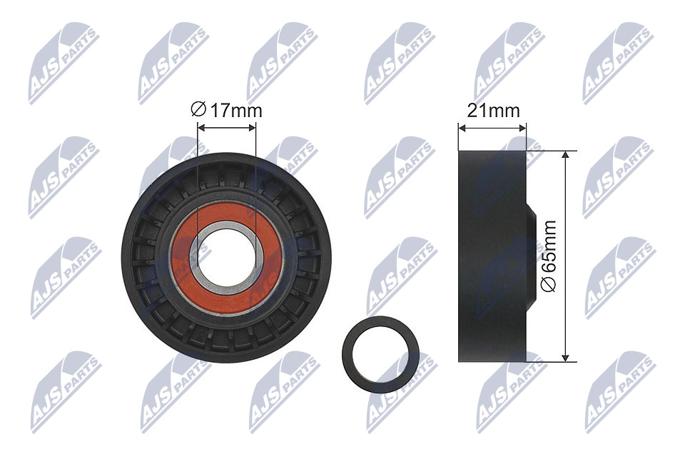 Rullo tenditore, Cinghia Poly-V - RNK-FR-014 NTY