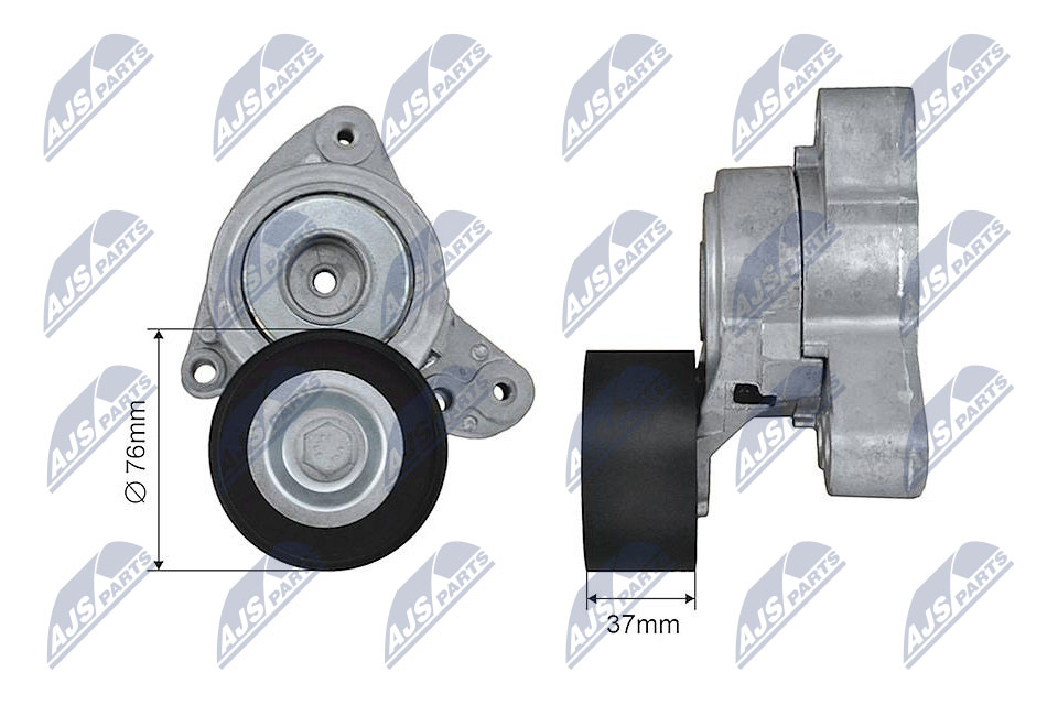 Belt Tensioner, V-ribbed belt - RNK-HD-000 NTY