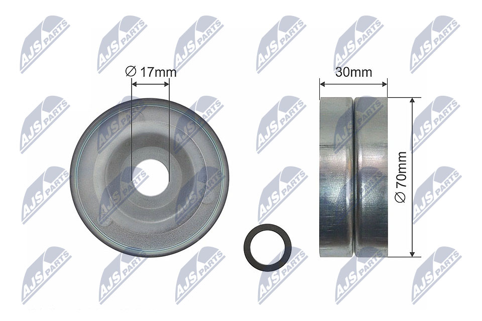 Rullo tenditore, Cinghia Poly-V - RNK-HD-009 NTY