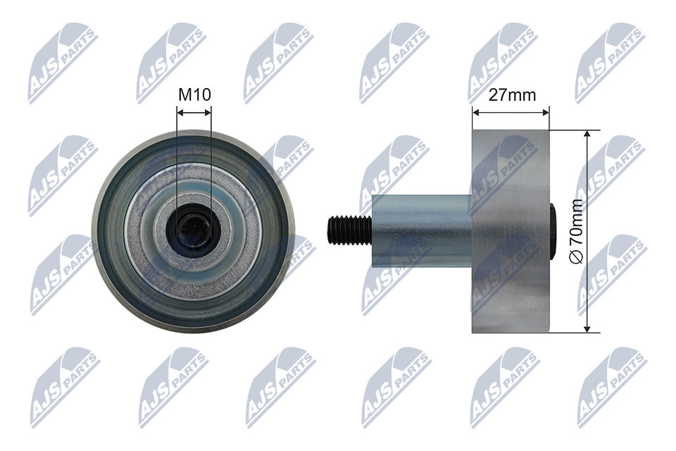 Rullo tenditore, Cinghia Poly-V - RNK-HD-027 NTY