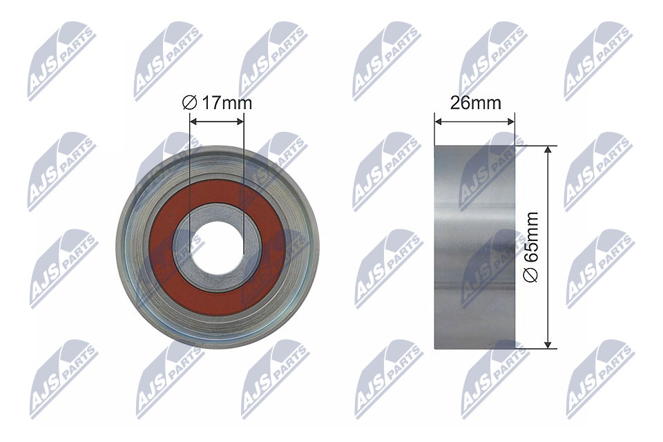 Rullo tenditore, Cinghia trapezoidale - RNK-ME-015 NTY
