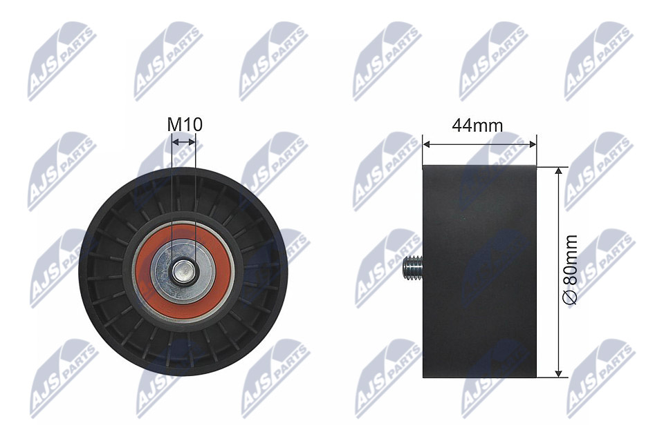 Rullo tenditore, Cinghia Poly-V - RNK-ME-017 NTY