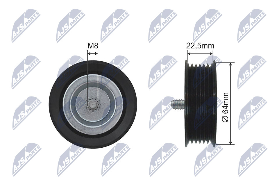 Galoppino/Guidacinghia, Cinghia trapezoidale - RNK-ME-029 NTY