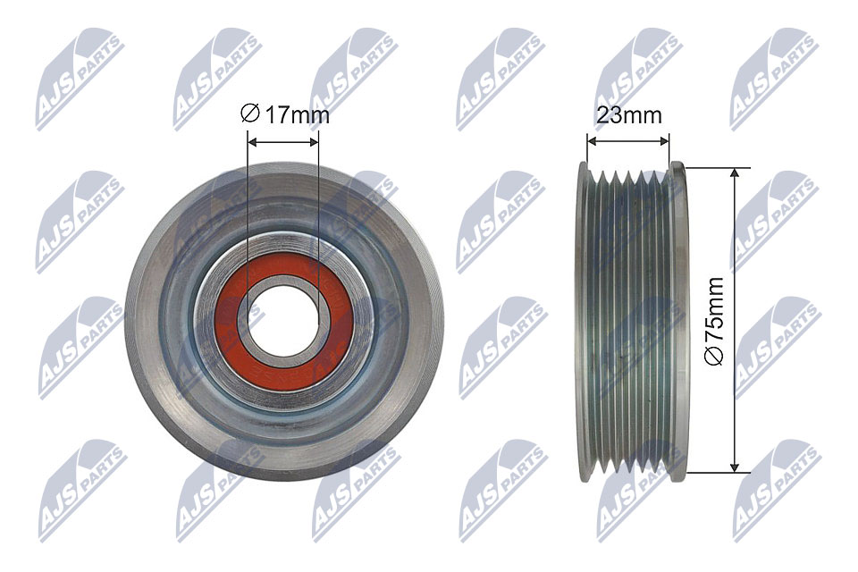 Rullo tenditore, Cinghia Poly-V - RNK-MZ-015 NTY