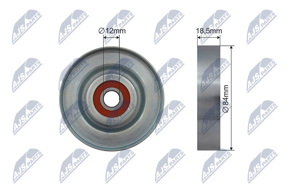 Spannrolle, Keilrippenriemen - RNK-NS-047 NTY