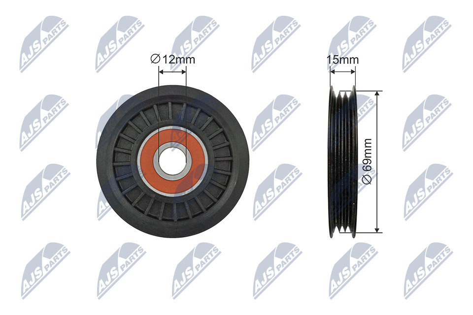 Rullo tenditore, Cinghia Poly-V - RNK-NS-048 NTY