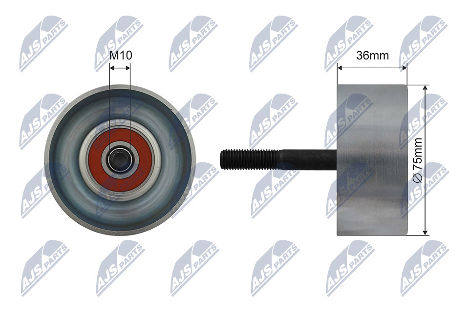 Rullo tenditore, Cinghia Poly-V - RNK-NS-049 NTY