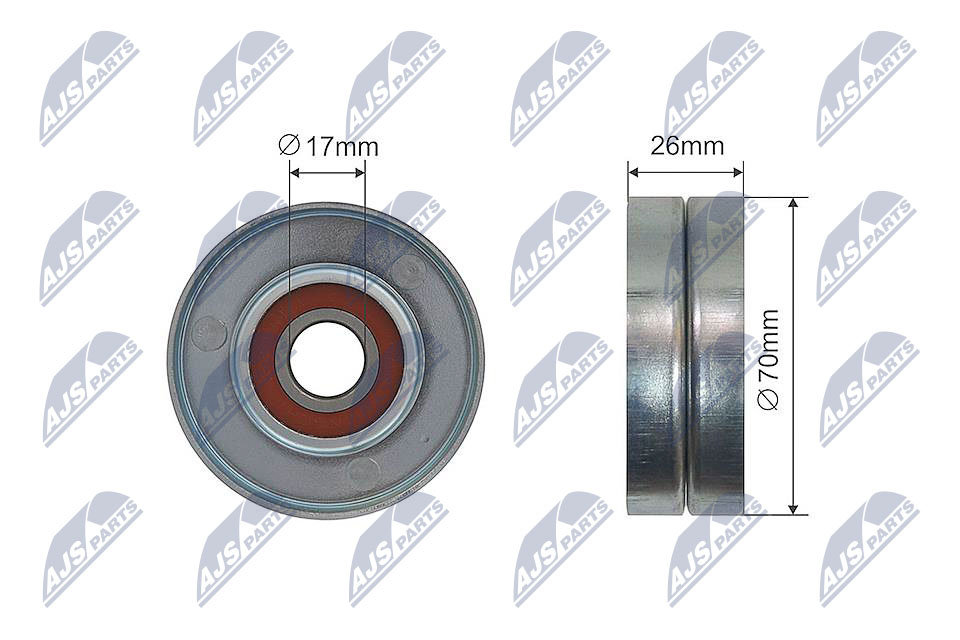 Rullo tenditore, Cinghia Poly-V - RNK-PL-031 NTY